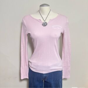 Aeropostale Light Pink Long Sleeve Tee
